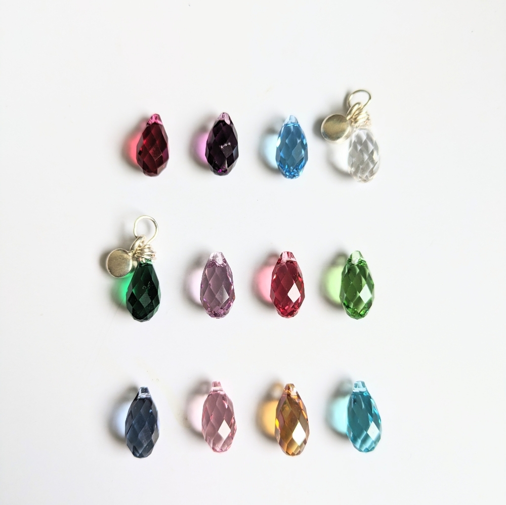 Personalized February Birthstone Necklace with Custom Stamped 925 silver Initial